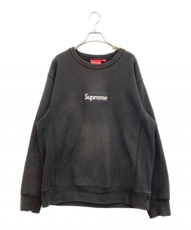 中古・古着通販】SUPREME (シュプリーム) Box Logo Crewneck ブラック
