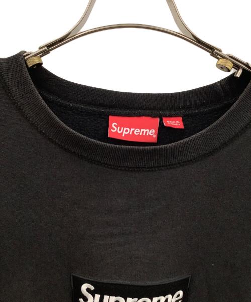 SUPREME（シュプリーム）SUPREME (シュプリーム) Box Logo Crewneck ブラック サイズ:Lの古着・服飾アイテム
