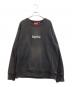 SUPREME（シュプリーム）の古着「Box Logo Crewneck」｜ブラック