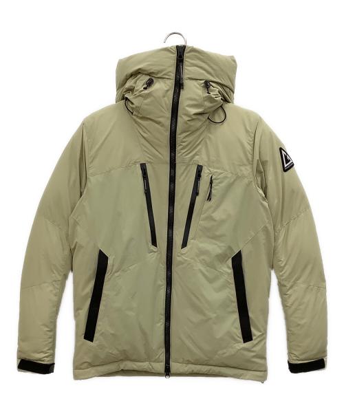 ROGER EGGER（ロジャーエーガー）ROGER EGGER (ロジャーエーガー) トリアテックインサレーション ジャケット ベージュ×ブラック サイズ:Sの古着・服飾アイテム