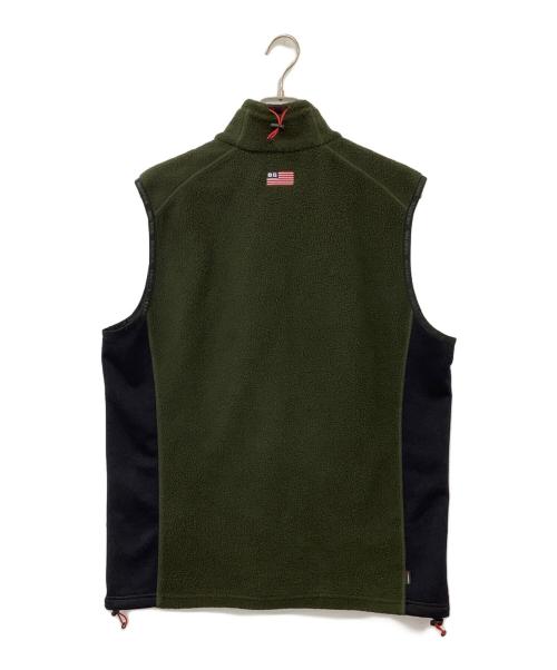 BRIEFING（ブリーフィング）BRIEFING (ブリーフィング) フリースベスト グリーン サイズ:-の古着・服飾アイテム