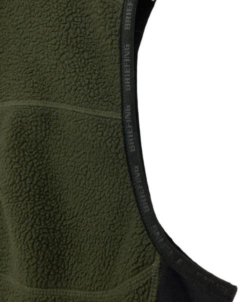 BRIEFING（ブリーフィング）BRIEFING (ブリーフィング) フリースベスト グリーン サイズ:-の古着・服飾アイテム