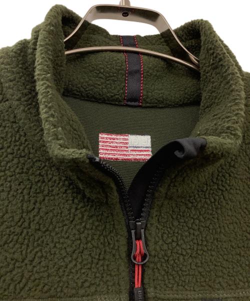 BRIEFING（ブリーフィング）BRIEFING (ブリーフィング) フリースベスト グリーン サイズ:-の古着・服飾アイテム