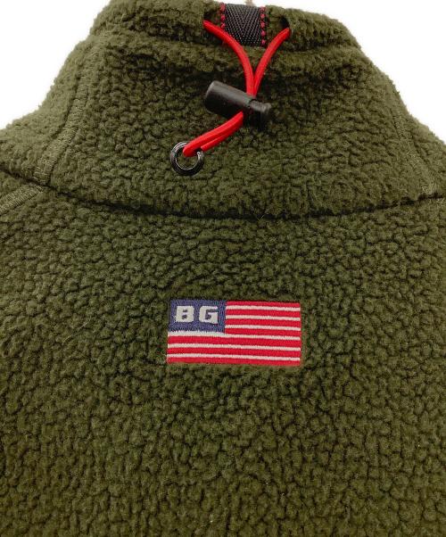 BRIEFING（ブリーフィング）BRIEFING (ブリーフィング) フリースベスト グリーン サイズ:-の古着・服飾アイテム