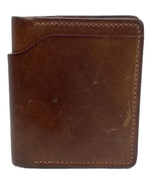 Ashland leather（アシュランドレザー）Ashland leather (アシュランドレザー) カードケース ブラウンの古着・服飾アイテム