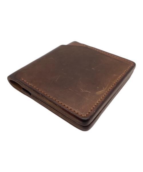 Ashland leather（アシュランドレザー）Ashland leather (アシュランドレザー) カードケース ブラウンの古着・服飾アイテム