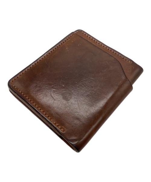 Ashland leather（アシュランドレザー）Ashland leather (アシュランドレザー) カードケース ブラウンの古着・服飾アイテム