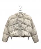 JILL BY JILLSTUARTジル バイ ジルスチュアート）の古着「ドローストリングショートダウン」｜ベージュ