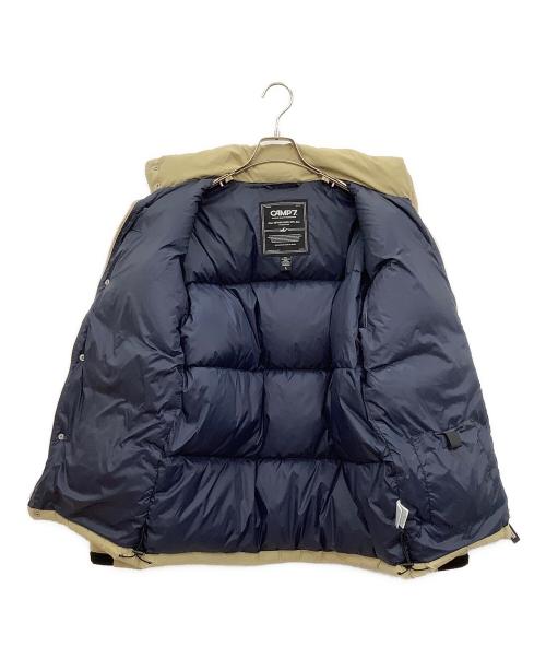 CAMP 7（キャンプ７）CAMP 7 (キャンプ７) ダウンジャケット ベージュ サイズ:Lの古着・服飾アイテム