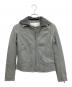DOMA（ドマ）の古着「ライダースジャケット」｜グレー