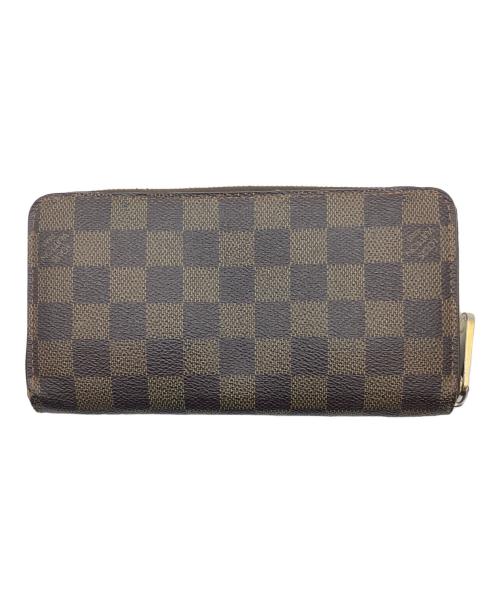 LOUIS VUITTON（ルイ ヴィトン）LOUIS VUITTON (ルイ ヴィトン) ジッピーウォッレット/エベヌ マロン ブラウン サイズ:-の古着・服飾アイテム