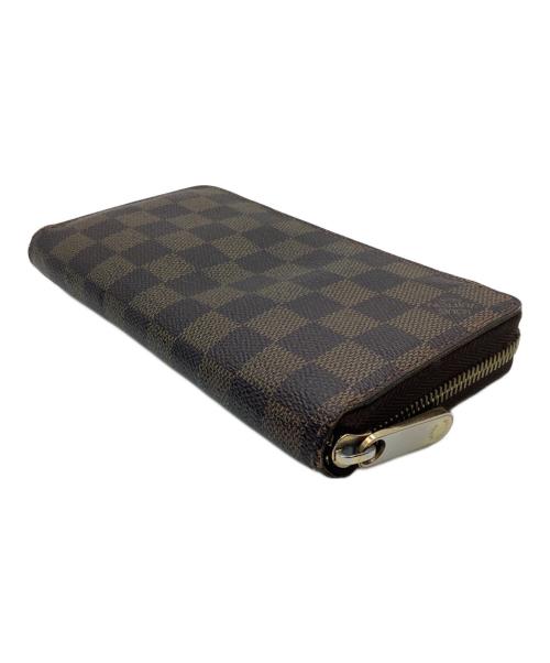 LOUIS VUITTON（ルイ ヴィトン）LOUIS VUITTON (ルイ ヴィトン) ジッピーウォッレット/エベヌ マロン ブラウン サイズ:-の古着・服飾アイテム