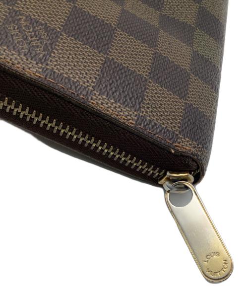 LOUIS VUITTON（ルイ ヴィトン）LOUIS VUITTON (ルイ ヴィトン) ジッピーウォッレット/エベヌ マロン ブラウン サイズ:-の古着・服飾アイテム