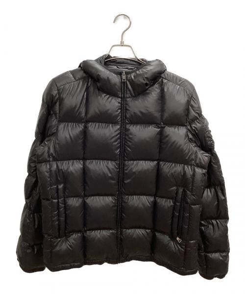 PRADA（プラダ）PRADA (プラダ) ロゴプレートダウンジャケット ブラック サイズ:52の古着・服飾アイテム