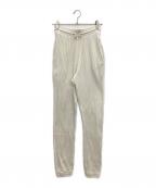 BASERANGEベースレンジ）の古着「リブパンツ」｜アイボリー