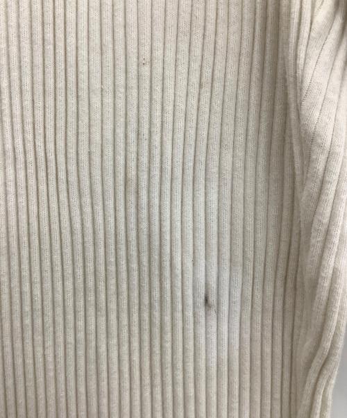 BASERANGE（ベースレンジ）BASERANGE (ベースレンジ) リブパンツ アイボリー サイズ:XSの古着・服飾アイテム