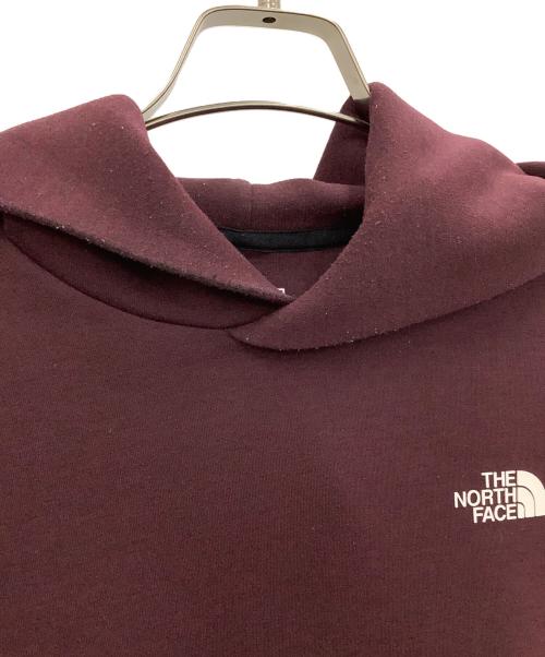 THE NORTH FACE（ザ ノース フェイス）THE NORTH FACE (ザ ノース フェイス) テックエアースウェットワイドフーディ ワインレッド サイズ:Mの古着・服飾アイテム