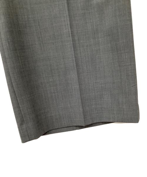 FRAMeWORK（フレームワーク）FRAMeWORK (フレームワーク) ウォッシャブルTWタックワイドパンツ グレー サイズ:40の古着・服飾アイテム