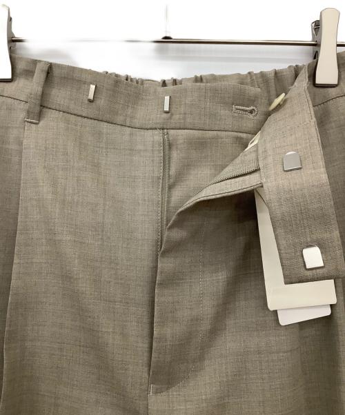 FRAMeWORK（フレームワーク）FRAMeWORK (フレームワーク) ウォッシャブルトロタックワイドパンツ ベージュ サイズ:40の古着・服飾アイテム