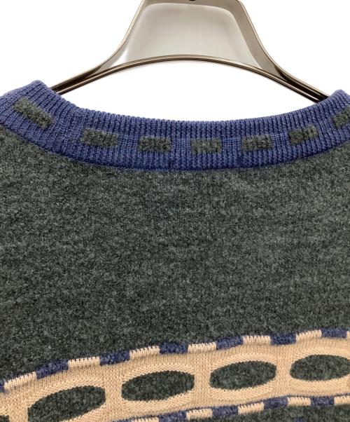 Barassi（バラシ）Barassi (バラシ) 3Dゲ-ジニット ネイビー サイズ:46の古着・服飾アイテム