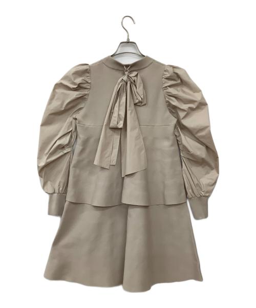 CELFORD（セルフォード）CELFORD (セルフォード) バックティアードミニワンピース ライトピンク サイズ:36の古着・服飾アイテム