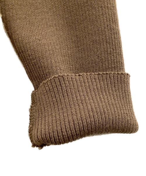 M'S GRACY（エムズグレイシー）M'S GRACY (エムズグレイシー) ワンピース ベージュ×ブラウン サイズ:40の古着・服飾アイテム