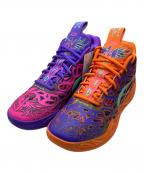 PUMAプーマ）の古着「スニーカー」｜オレンジ×パープル