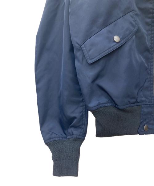 HOUSTON（ヒューストン）HOUSTON (ヒューストン) L-2Aジャケット ネイビー サイズ:38の古着・服飾アイテム