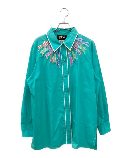 BOB MACKIE（ボブマッキー）BOB MACKIE (ボブマッキー) 長袖シャツ スカイブルー サイズ:Lの古着・服飾アイテム