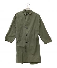 ORCIVAL（オーシバル）の古着「ベルテッドバルマカーンコート」｜オリーブ
