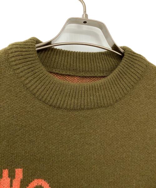 ADER error（アーダーエラー）ADER error (アーダーエラー) ニット オリーブ サイズ:A1の古着・服飾アイテム