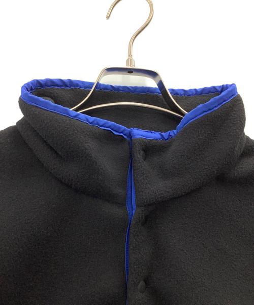 DESCENDANT（ディセンダント）DESCENDANT (ディセンダント) フリースプルオーバー ブラック×ブルー サイズ:2の古着・服飾アイテム