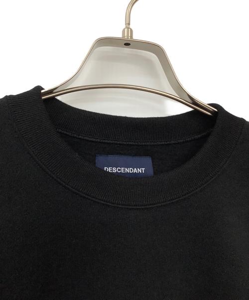 DESCENDANT（ディセンダント）DESCENDANT (ディセンダント) スウェット ブラック サイズ:2の古着・服飾アイテム