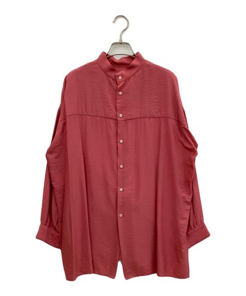 CLANE（クラネ）CLANE (クラネ) ダブルフェイスブラウス ピンク サイズ:1の古着・服飾アイテム