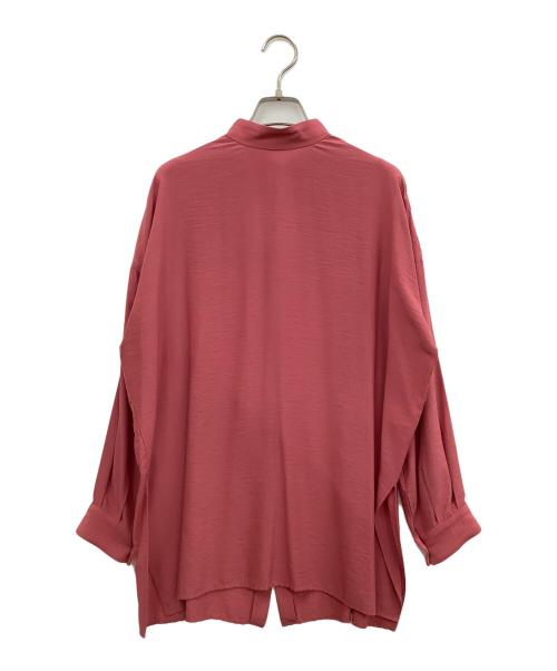 CLANE（クラネ）CLANE (クラネ) ダブルフェイスブラウス ピンク サイズ:1の古着・服飾アイテム