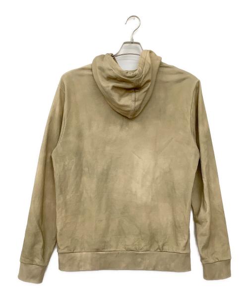 BALMAIN PARIS（バルマンパリ）BALMAIN PARIS (バルマンパリ) デザートロゴ エココットン パーカー ベージュ サイズ:Mの古着・服飾アイテム