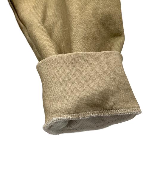 BALMAIN PARIS（バルマンパリ）BALMAIN PARIS (バルマンパリ) デザートロゴ エココットン パーカー ベージュ サイズ:Mの古着・服飾アイテム