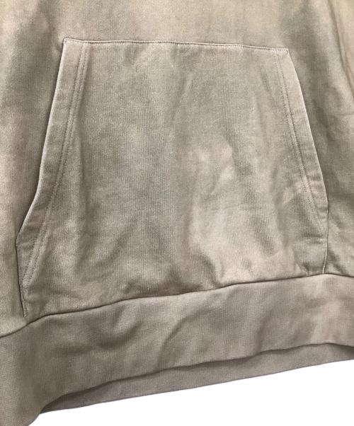 BALMAIN PARIS（バルマンパリ）BALMAIN PARIS (バルマンパリ) デザートロゴ エココットン パーカー ベージュ サイズ:Mの古着・服飾アイテム