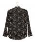 Saint Laurent Paris (サンローランパリ) スター柄シャツ ブラック×ホワイト サイズ:39：15000円