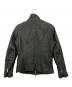 wjk (ダブルジェイケー) レザーライダースジャケット ブラック サイズ:M：23000円