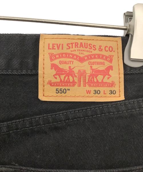 LEVI'S（リーバイス）LEVI'S (リーバイス) ブラックデニム ブラック サイズ:W30(76cm)の古着・服飾アイテム