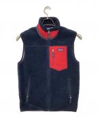 Patagoniaパタゴニア）の古着「CLASSIC RETRO-X VEST」｜ネイビー×レッド