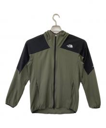 THE NORTH FACE（ザ ノース フェイス）の古着「TNFR SWALLOWTAIL VENT HOODIE」｜カーキ