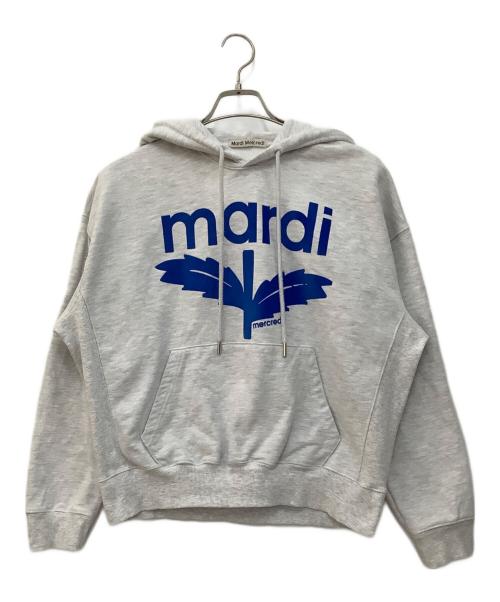 Mardi Mercredi（マルディメクルディ）Mardi Mercredi (マルディメクルディ) プルオーバーパーカー グレー サイズ:-の古着・服飾アイテム