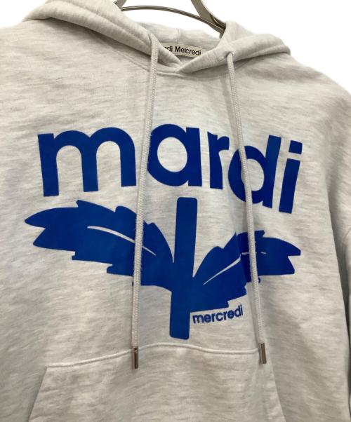 Mardi Mercredi（マルディメクルディ）Mardi Mercredi (マルディメクルディ) プルオーバーパーカー グレー サイズ:-の古着・服飾アイテム