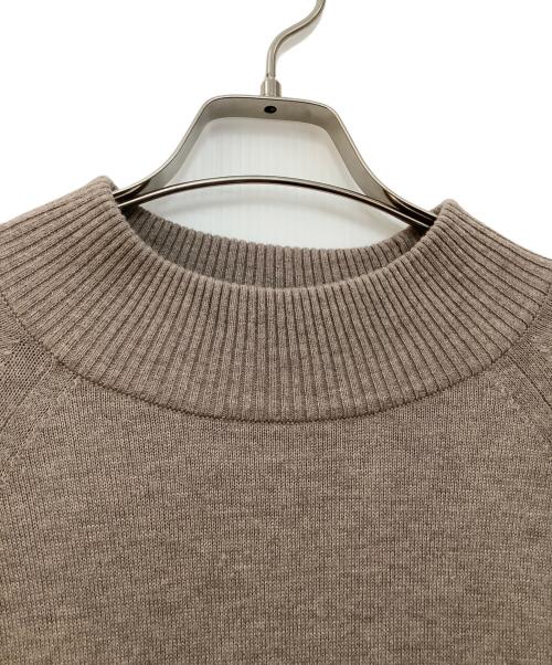 BLUE LABEL CRESTBRIDGE（ブルーレーベルクレストブリッジ）BLUE LABEL CRESTBRIDGE (ブルーレーベルクレストブリッジ) ニットワンピース ブラウン サイズ:36の古着・服飾アイテム