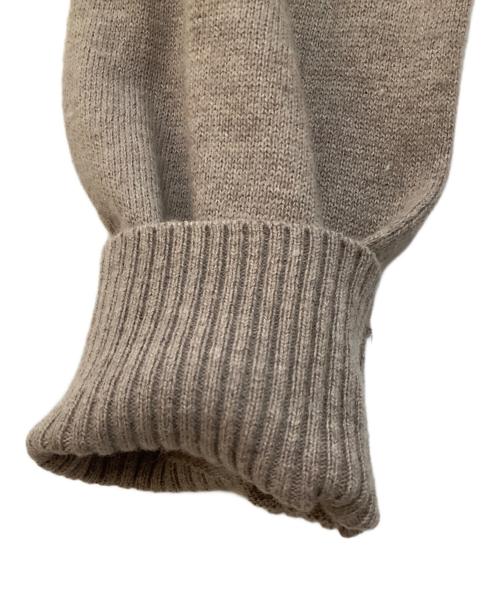 BLUE LABEL CRESTBRIDGE（ブルーレーベルクレストブリッジ）BLUE LABEL CRESTBRIDGE (ブルーレーベルクレストブリッジ) ニットワンピース ブラウン サイズ:36の古着・服飾アイテム