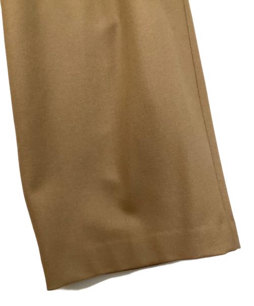 BLUE LABEL CRESTBRIDGE（ブルーレーベルクレストブリッジ）BLUE LABEL CRESTBRIDGE (ブルーレーベルクレストブリッジ) ノバチェックリボンベルトパンツ ブラウン サイズ:36の古着・服飾アイテム