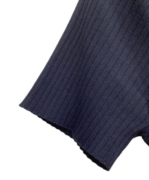 BLUE LABEL CRESTBRIDGE（ブルーレーベルクレストブリッジ）BLUE LABEL CRESTBRIDGE (ブルーレーベルクレストブリッジ) ドッキングワンピース ネイビー サイズ:36の古着・服飾アイテム