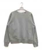 Champion REVERSE WEAVEチャンピオン リバース ウィーブ）の古着「クルーネックスウェットシャツ」｜グレー